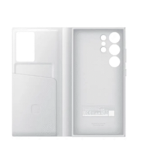 Capa para celular S-View Wallet Samsung Galaxy S24 Ultra Branca